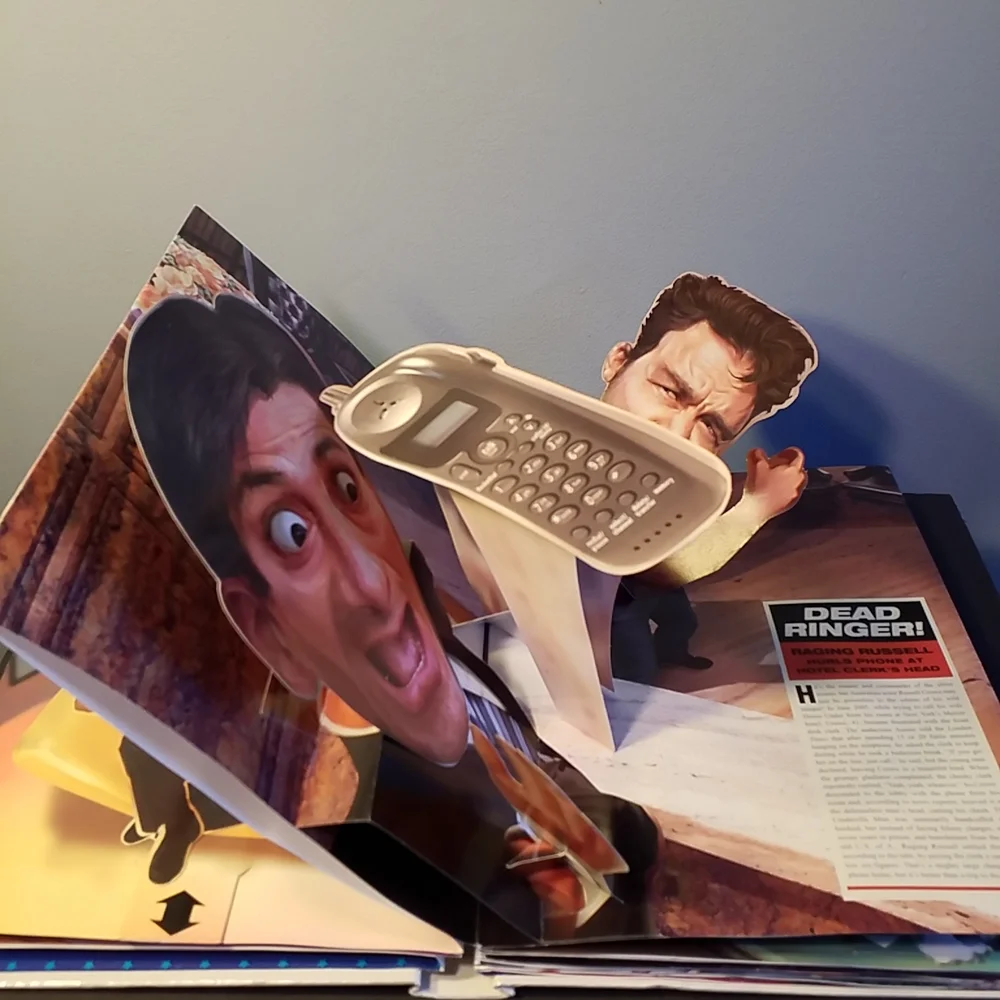 POP-UP 3D Adult Comedy/Spoof BOOK Celebrity Meltdowns Y2K Outrageous Parodies